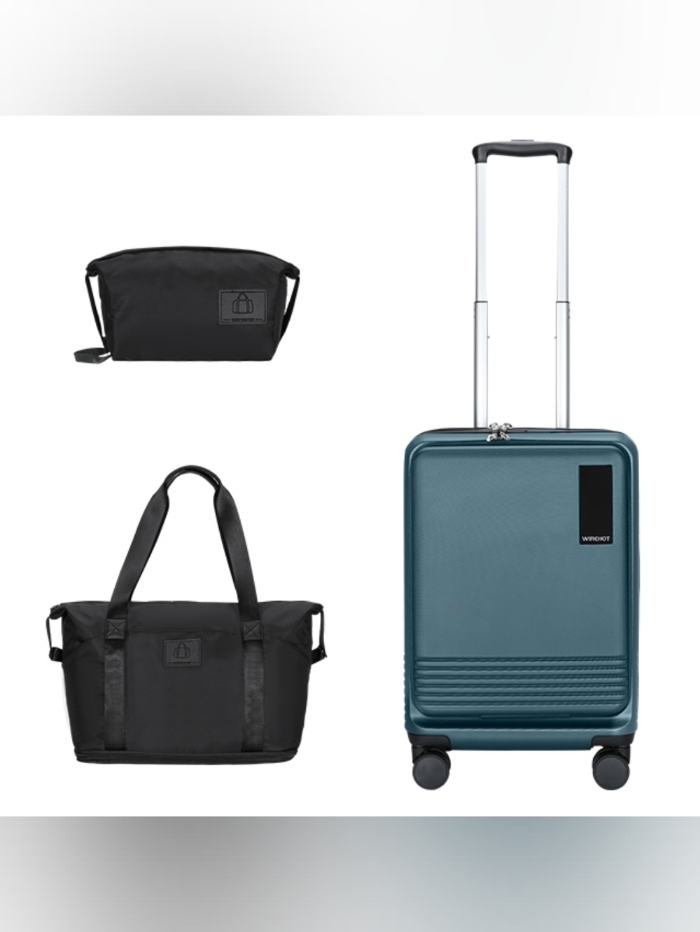 Wirehot 3 Piece Luggage Set with TSA Lock - Picture 2 of 13